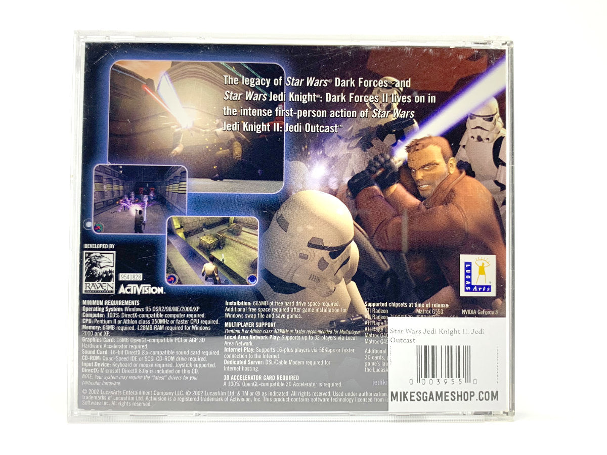 Star Wars Jedi Knight II: Jedi Outcast – (Jewel Case) • PC (Windows)