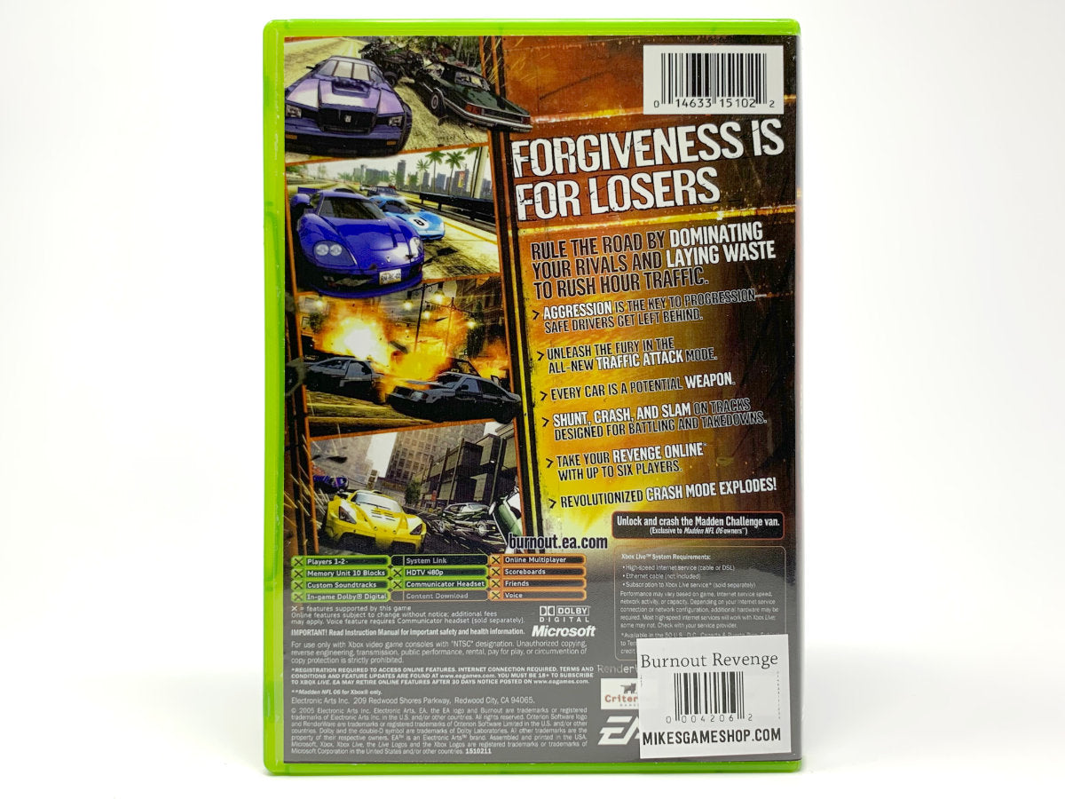 Burnout Revenge • Xbox Original