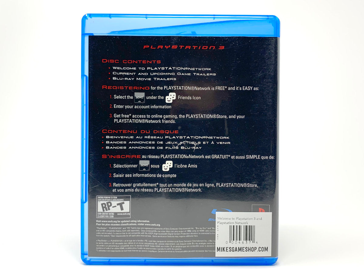 Welcome to PlayStation 3 and PlayStation Network: Play Beyond (PS3 Promo Disc) • Playstation 3