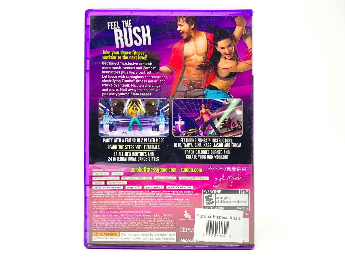 Zumba Fitness Rush • Xbox 360