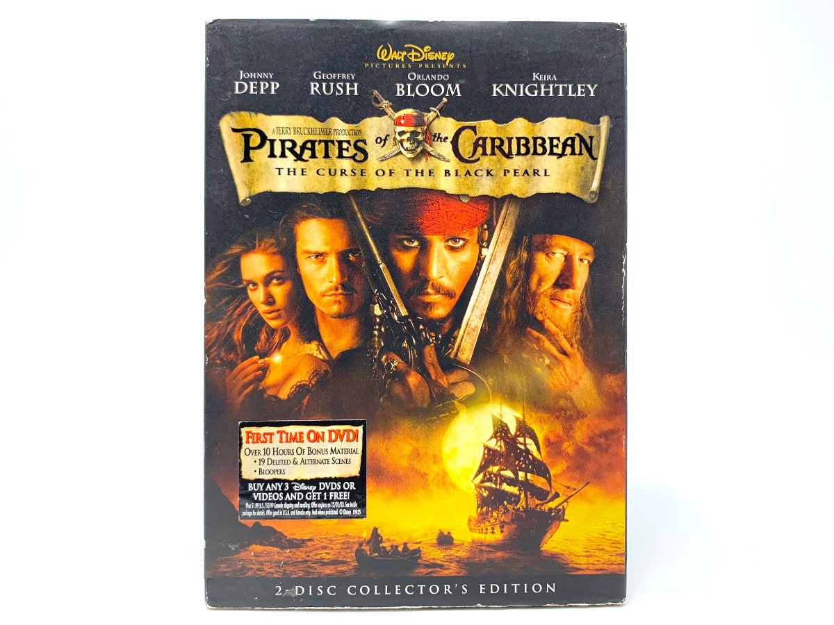 Pirates of the Caribbean: The Curse of the Black Pearl – 2-Disc Collector's Edition • DVD
