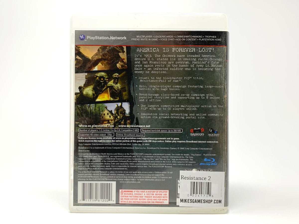 Resistance 2 • Playstation 3