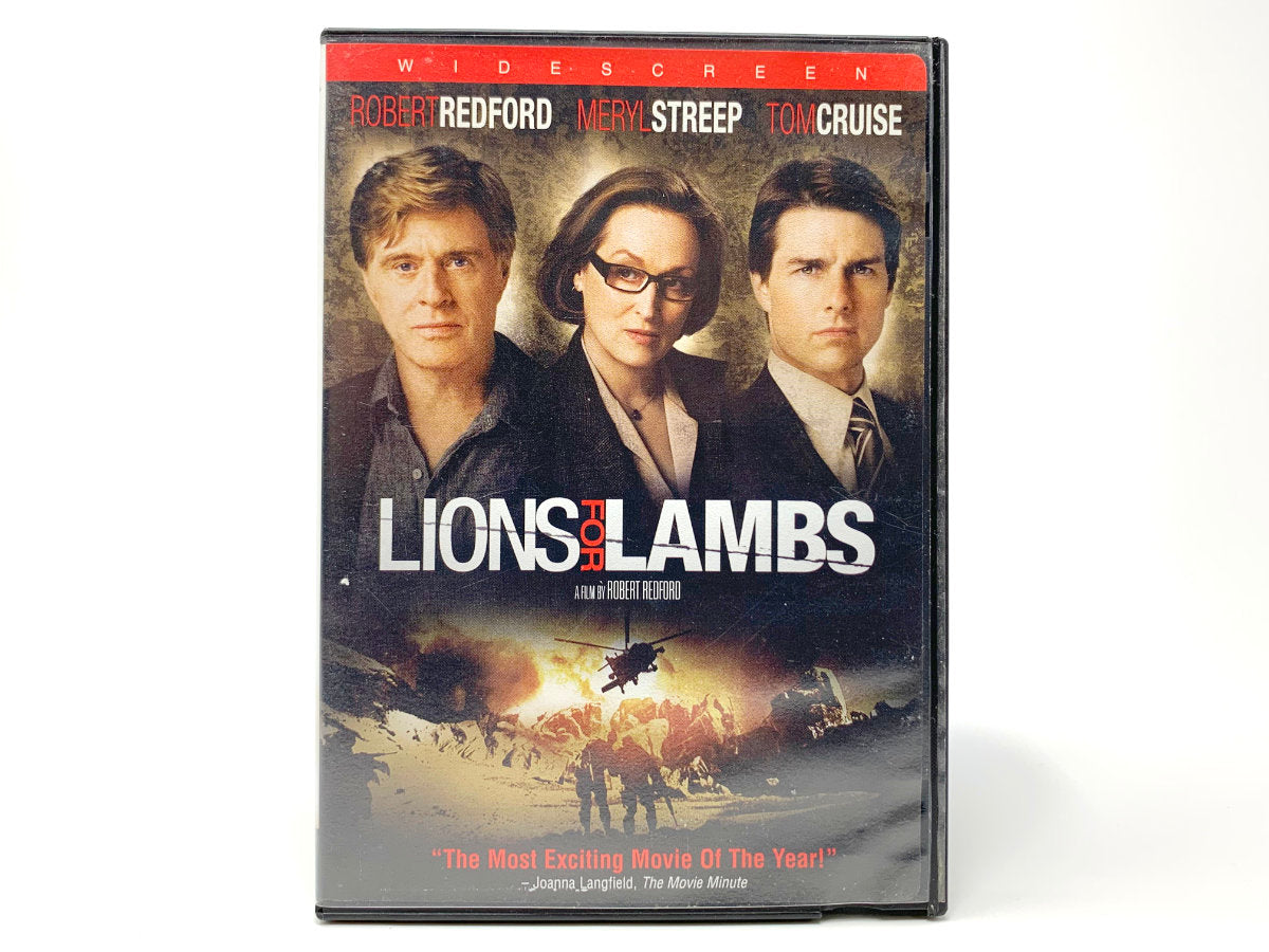 Lions for Lambs – Widescreen • DVD