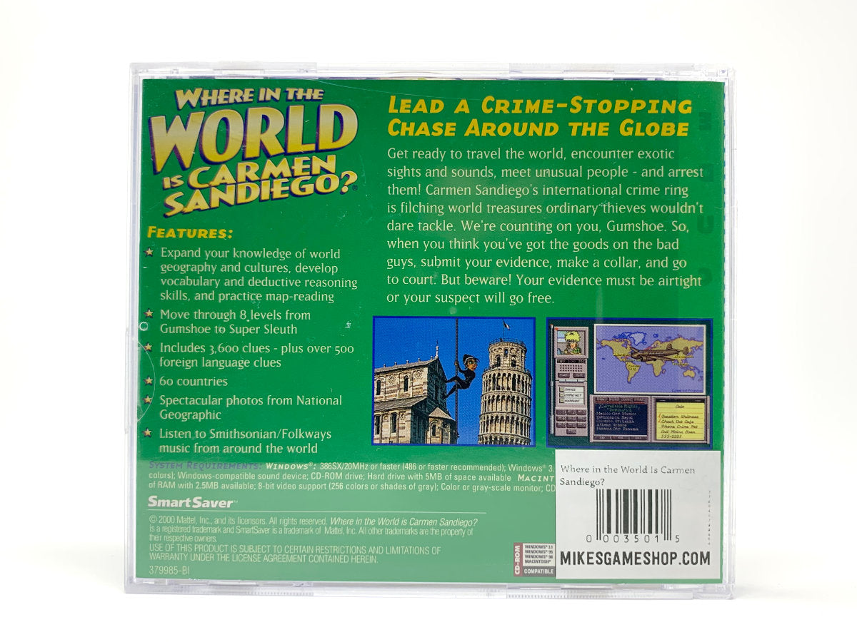 Where in the World Is Carmen Sandiego? • PC (Windows & Mac)