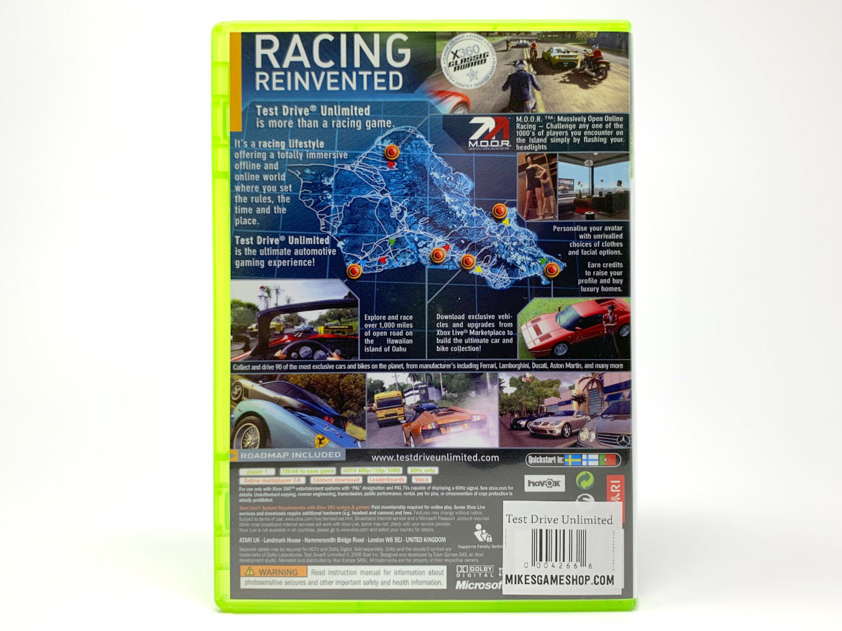 Test Drive Unlimited • Xbox 360
