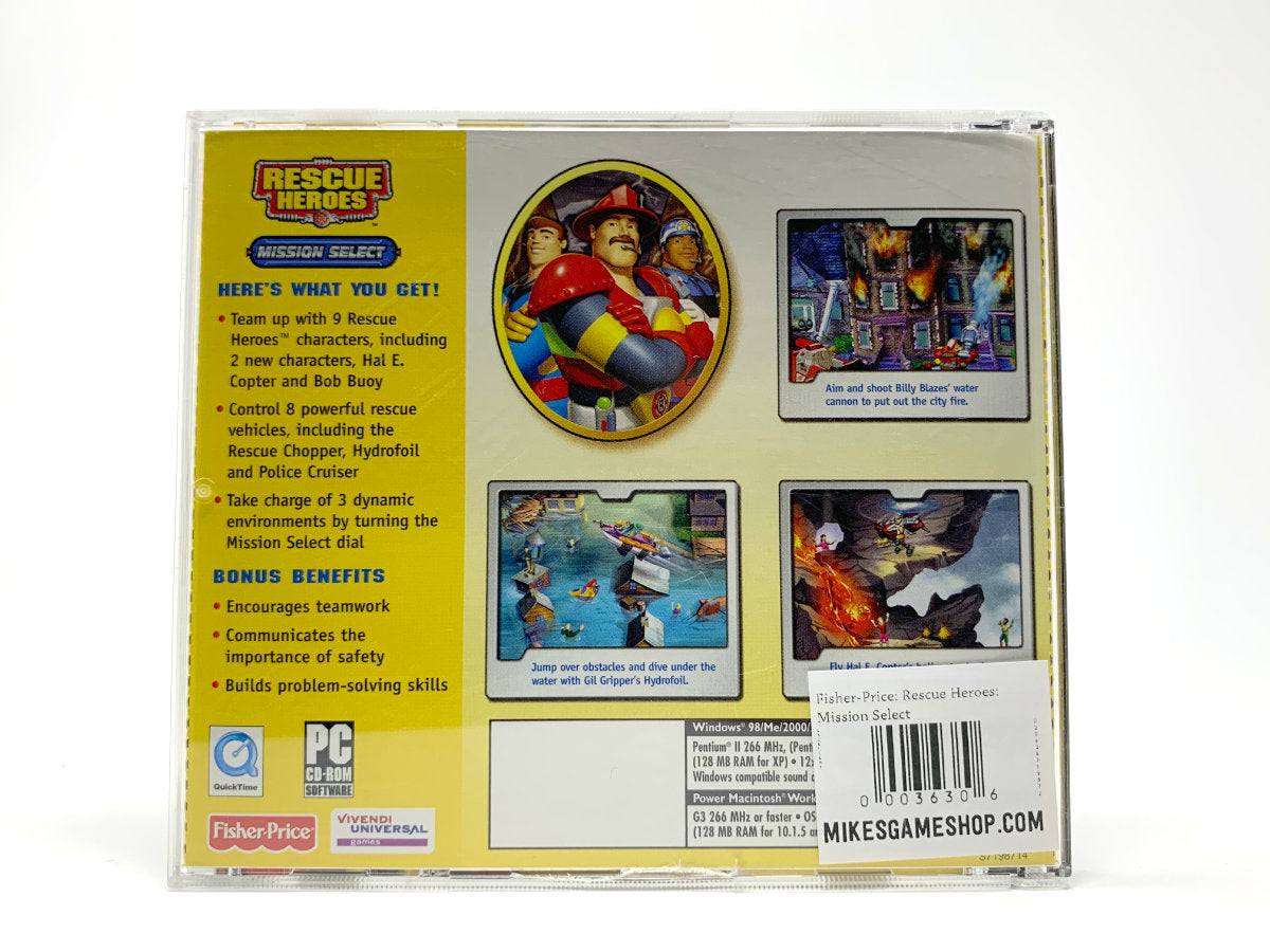 Fisher-Price: Rescue Heroes: Mission Select • PC (Windows)