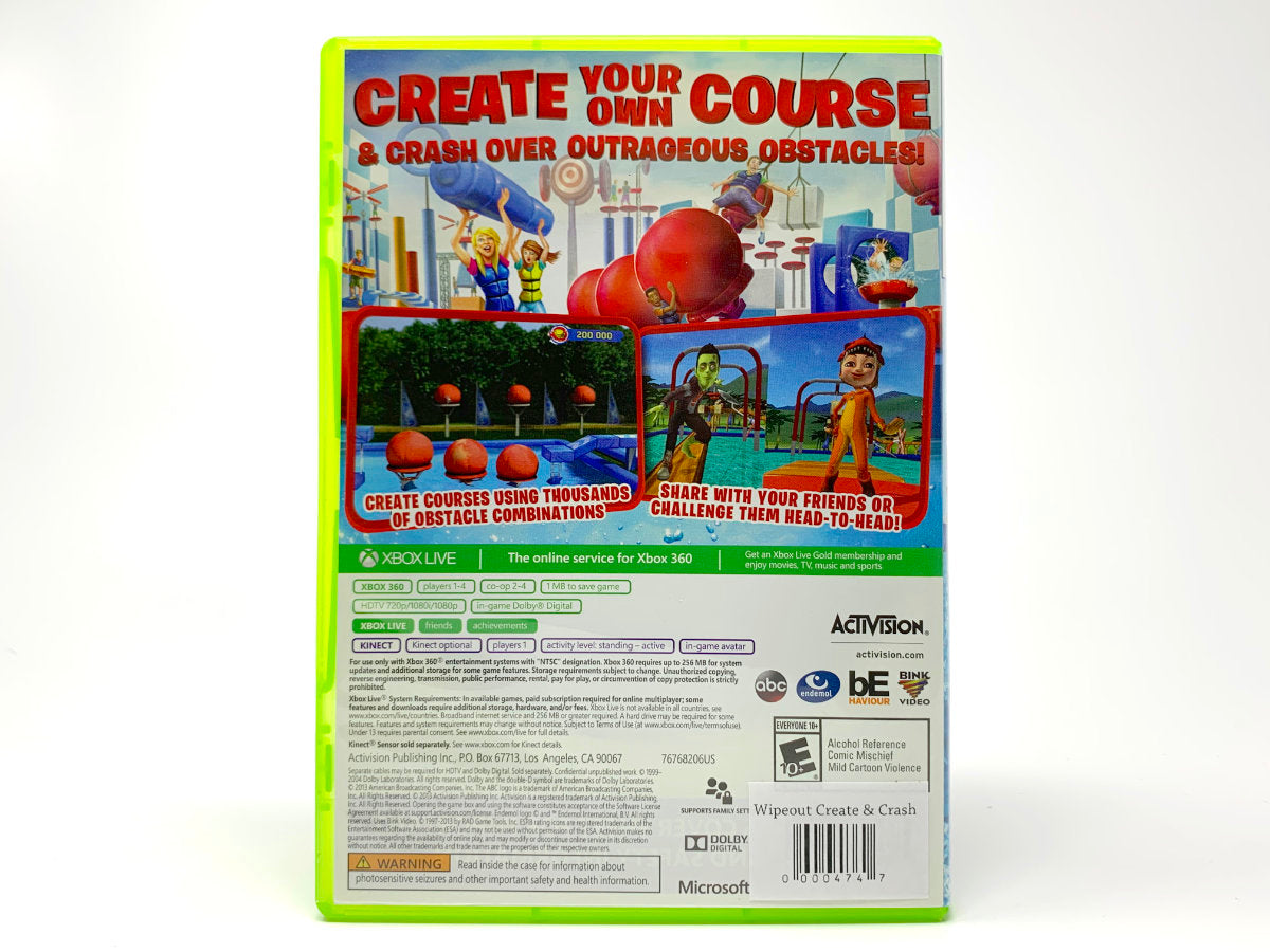 Wipeout: Create & Crash • Xbox 360