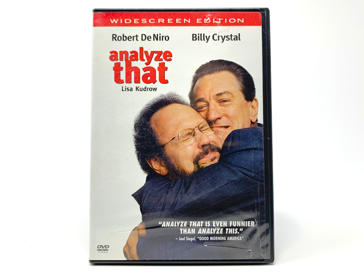 Analyze That – Widescreen • DVD
