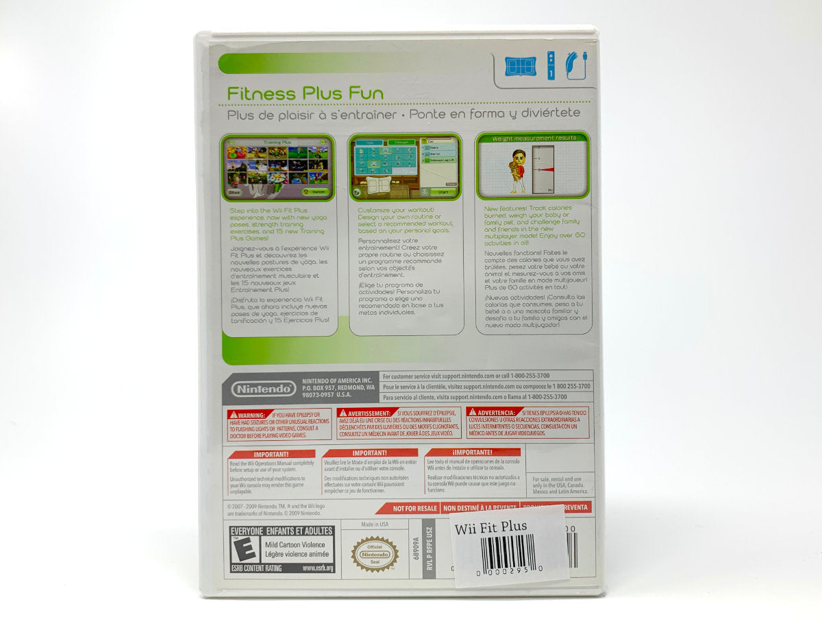 Wii Fit Plus • Nintendo Wii