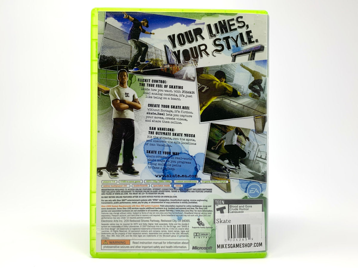 Skate • Xbox 360