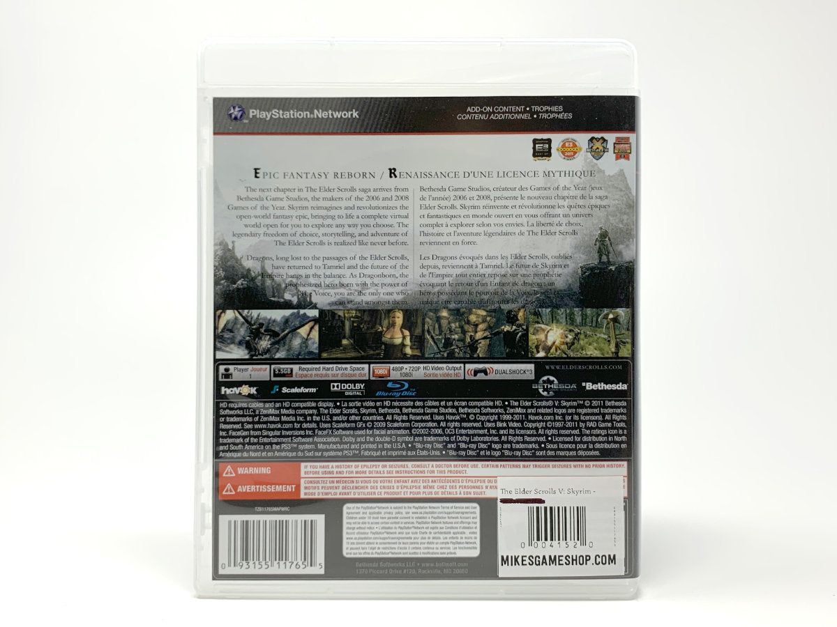 The Elder Scrolls V: Skyrim • Playstation 3