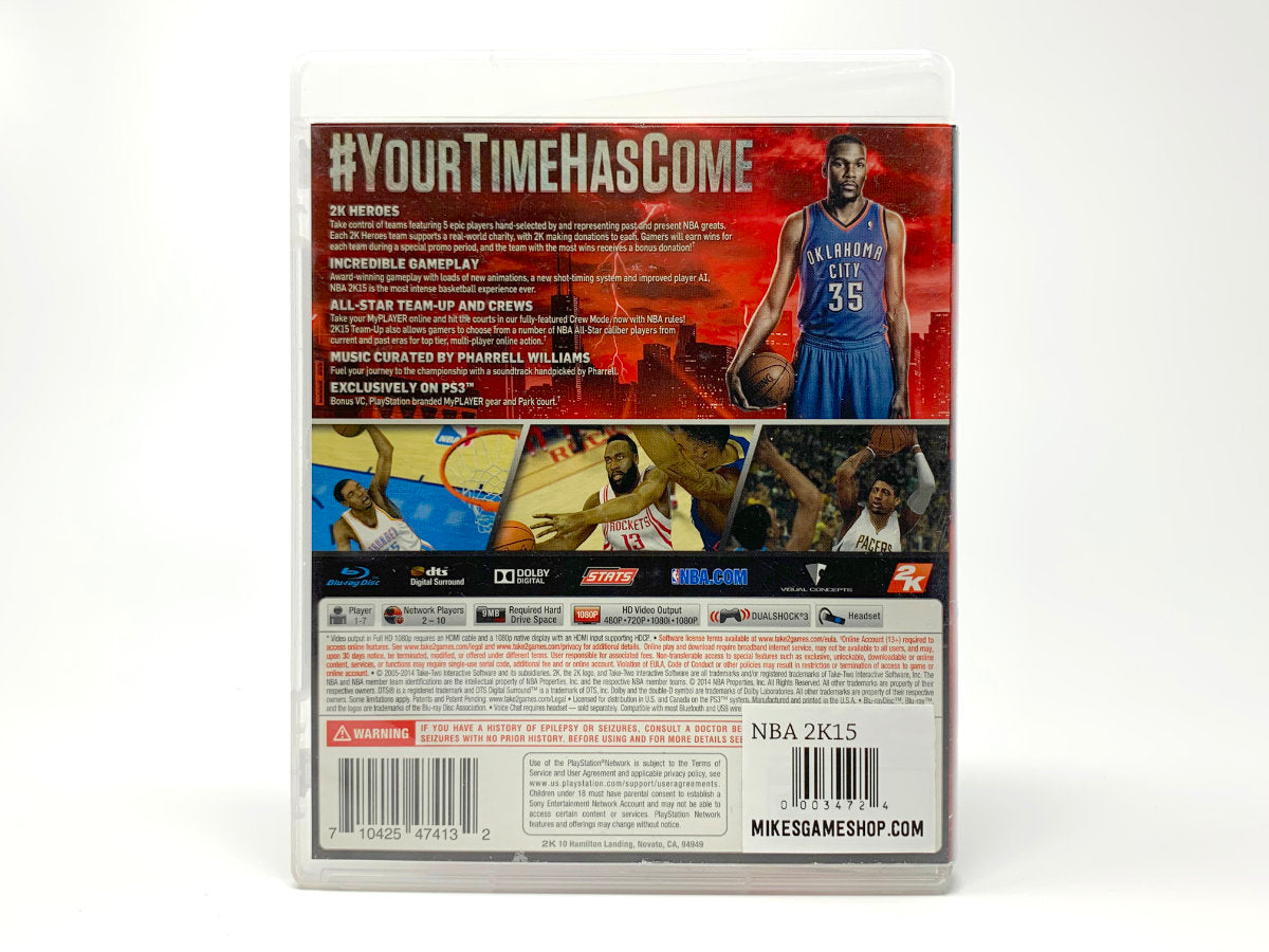 NBA 2K15 • Playstation 3