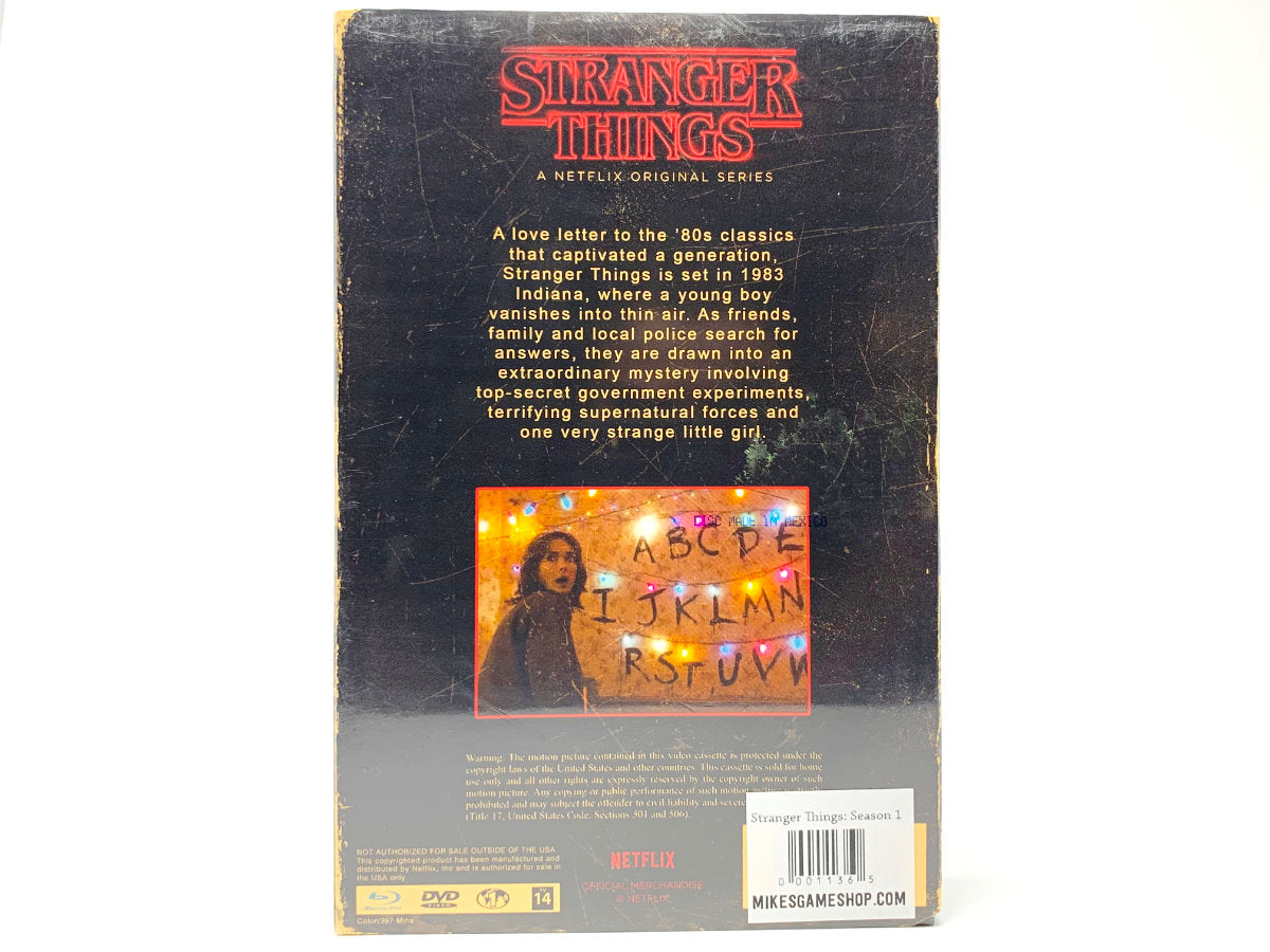 *BRAND NEW* Stranger Things: Season 1 – Collector's Edition • Blu-ray & DVD