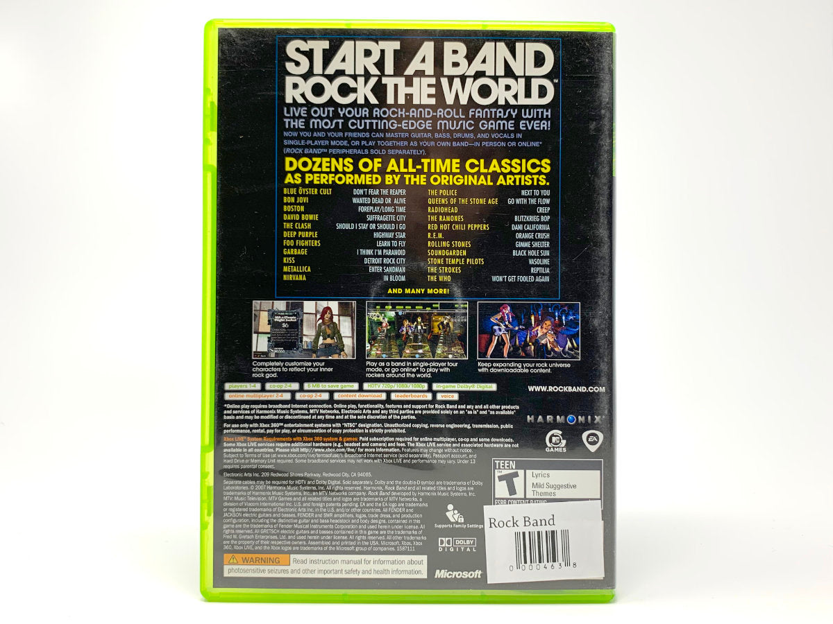 Rock Band • Xbox 360