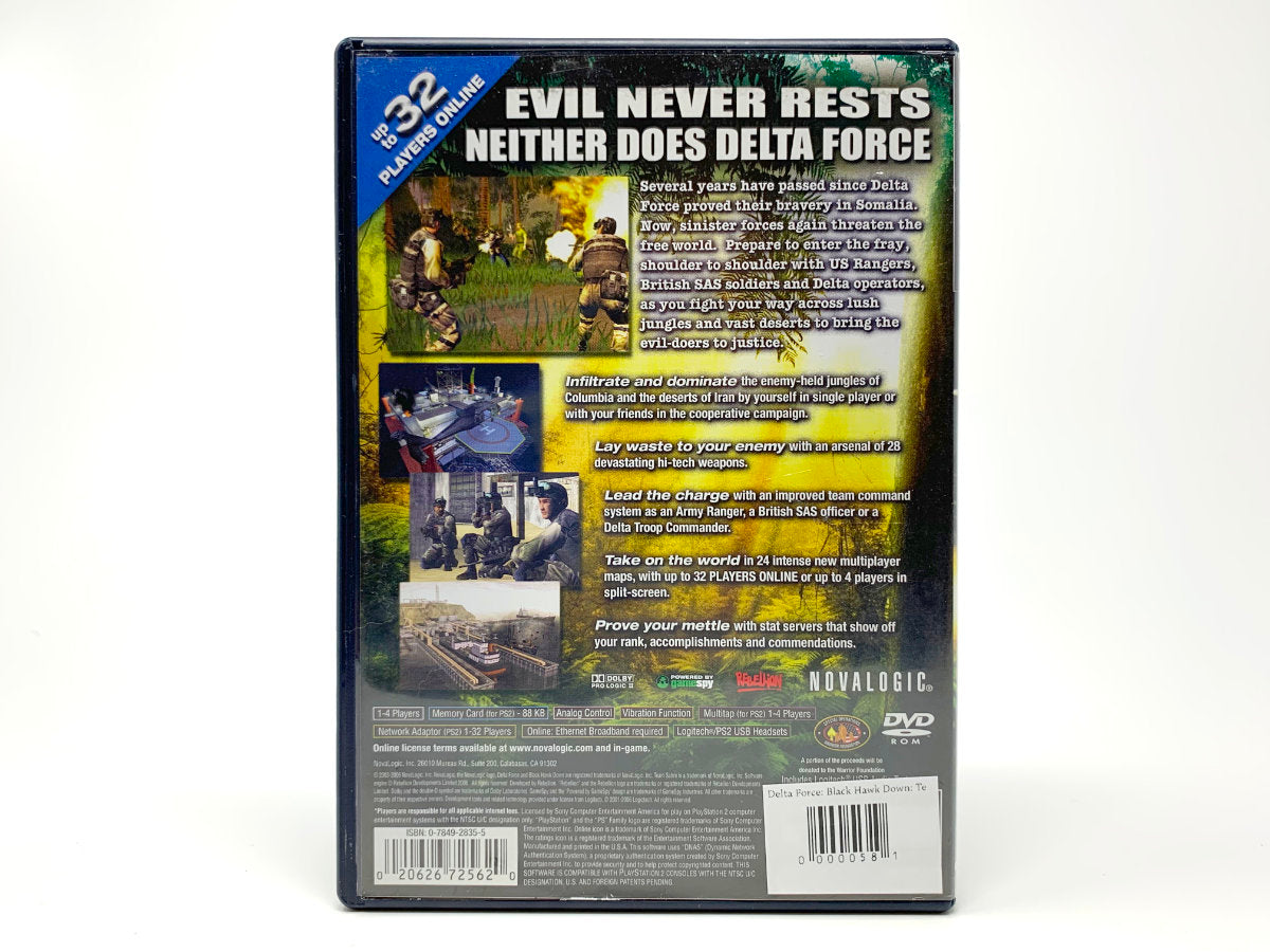 Delta Force: Black Hawk Down: Team Sabre • Playstation 2