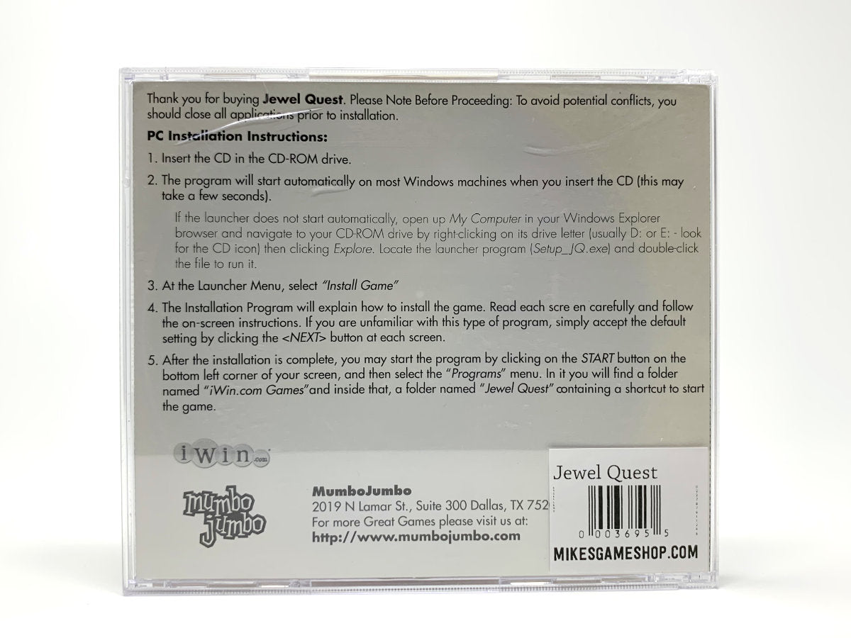 Jewel Quest • PC (Windows)