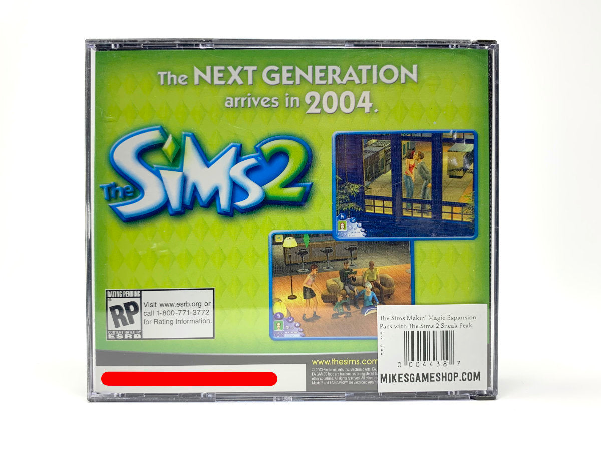 The Sims: Makin' Magic Expansion Pack *All 3 Discs* • PC (Windows)