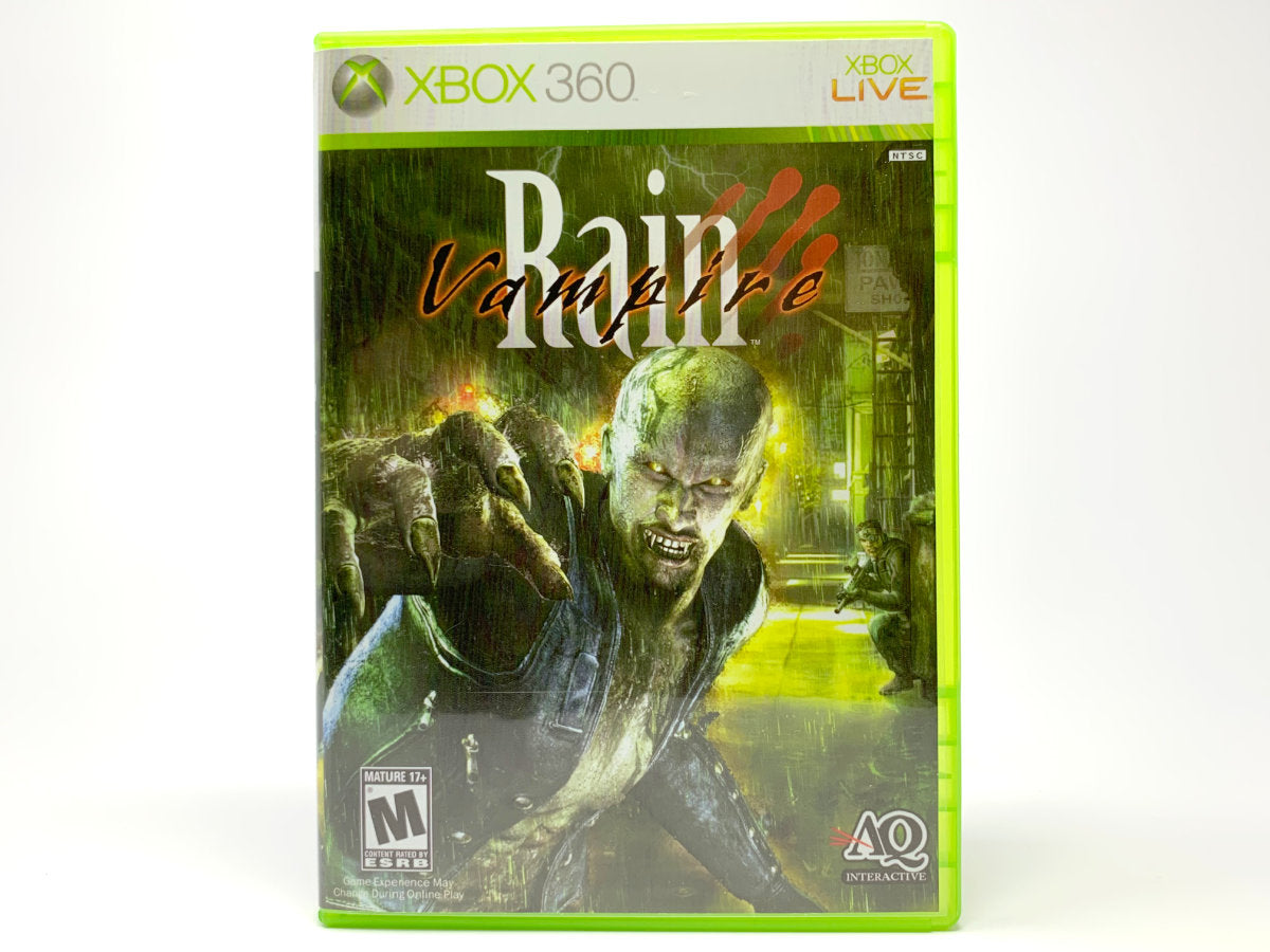 Monumento Deshabilitar Desviación Vampire Rain • Xbox 360 – Mikes Game Shop