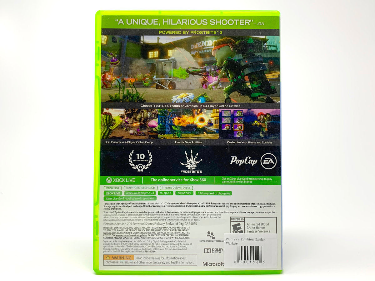 Plants vs. Zombies: Garden Warfare • Xbox 360