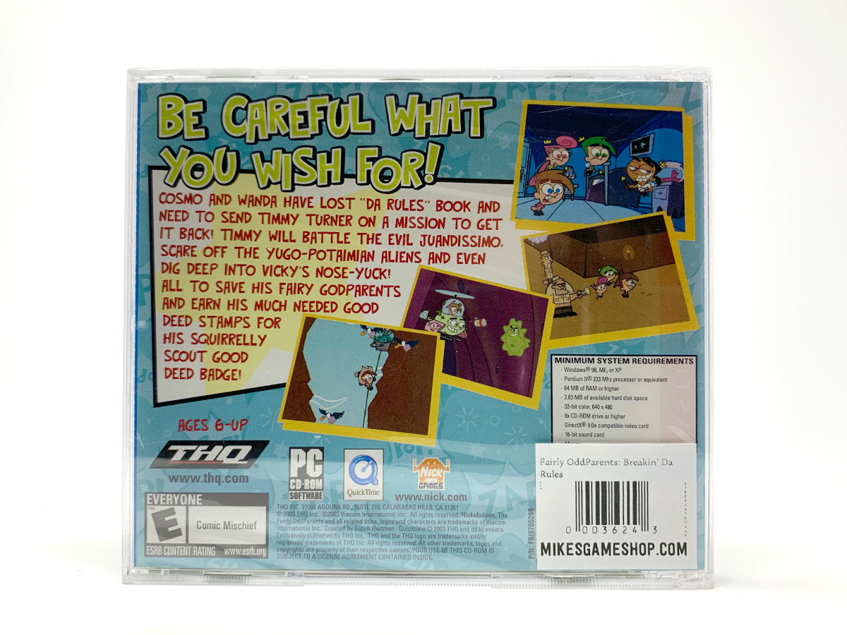 *BRAND NEW* Fairly OddParents: Breakin' Da Rules • PC (Windows)