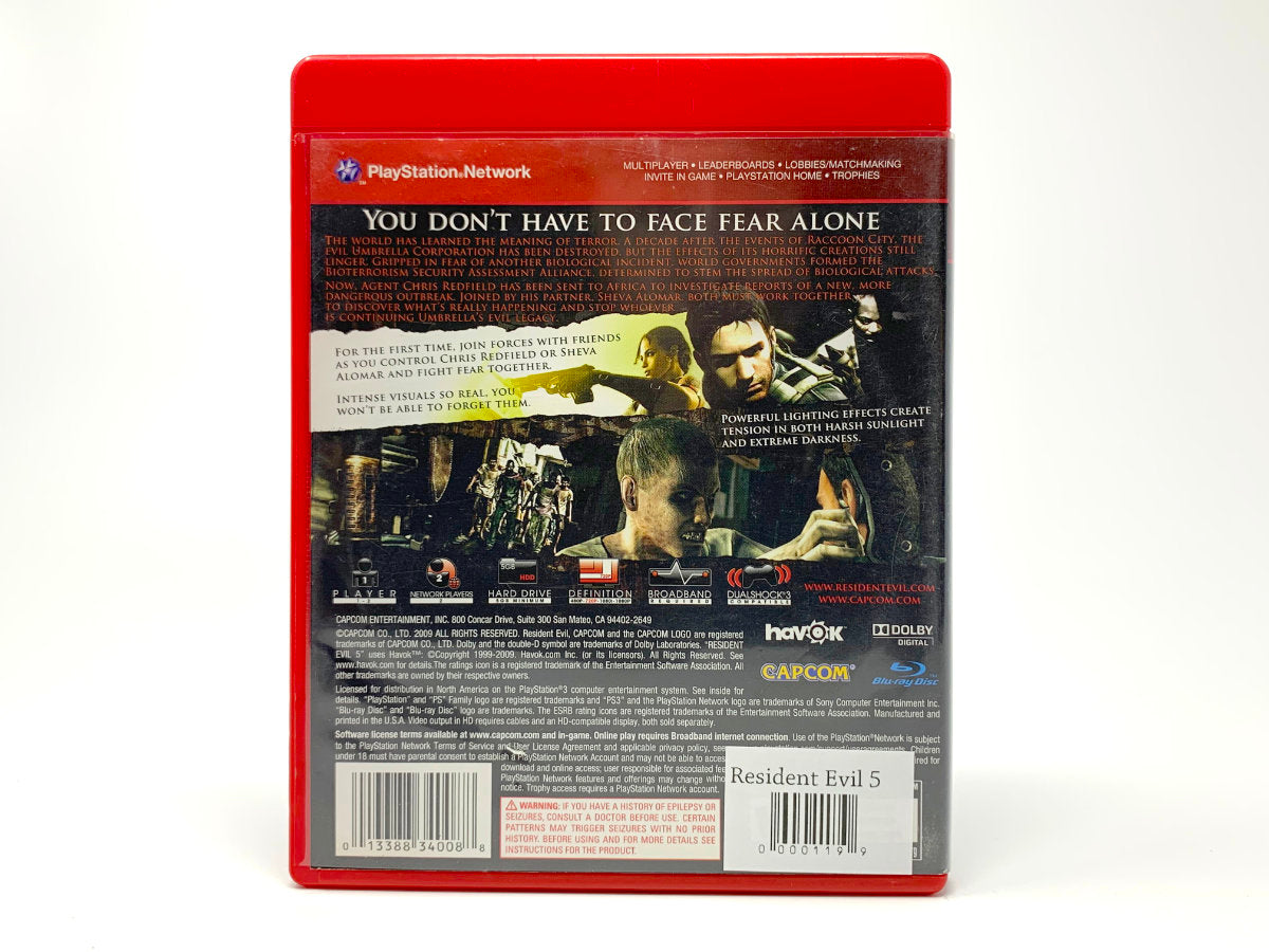 Resident Evil 5 • Playstation 3