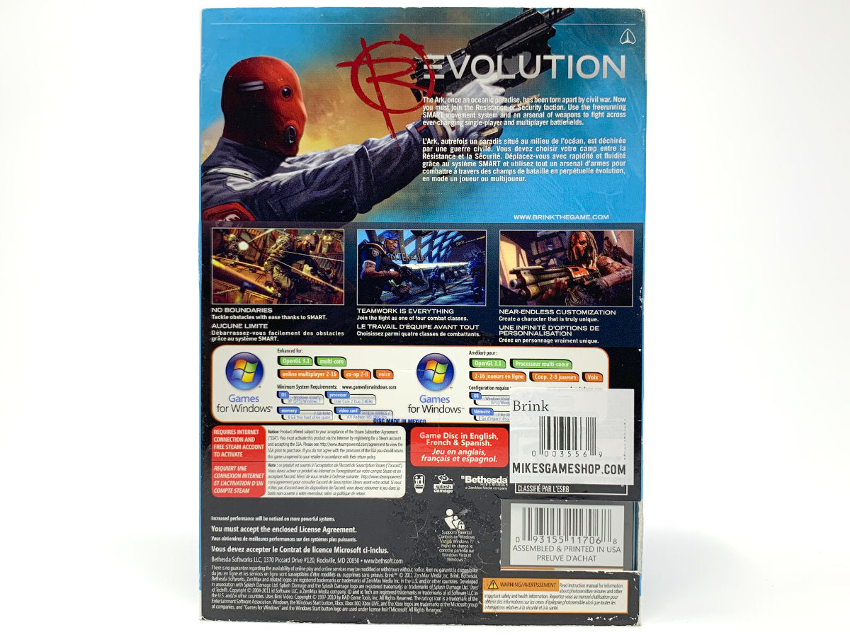 Brink • PC (Windows)