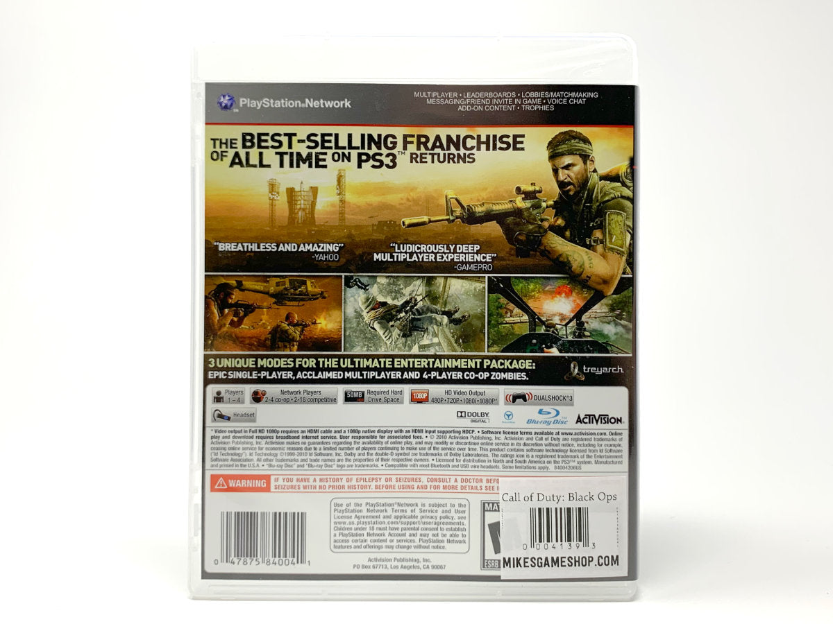 Call of Duty: Black Ops • Playstation 3