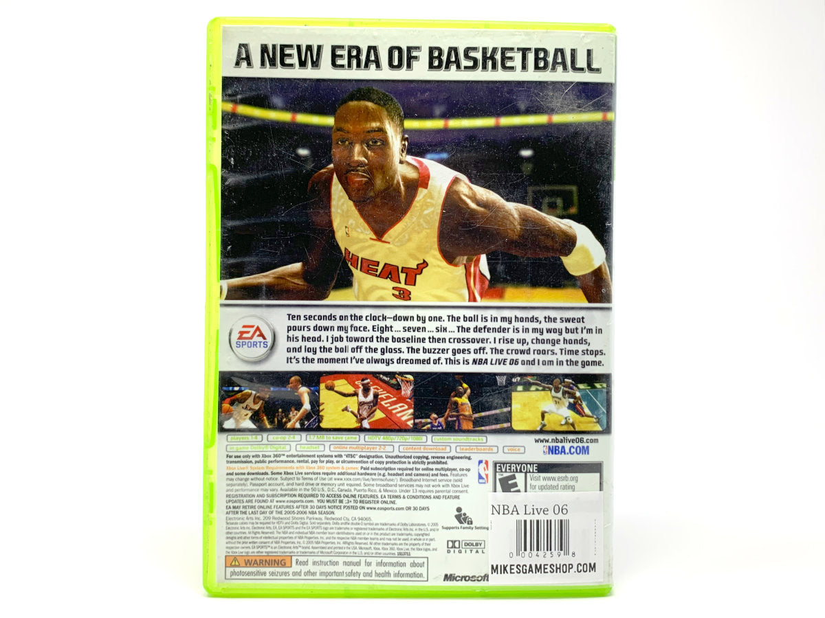 NBA Live 06 • Xbox 360