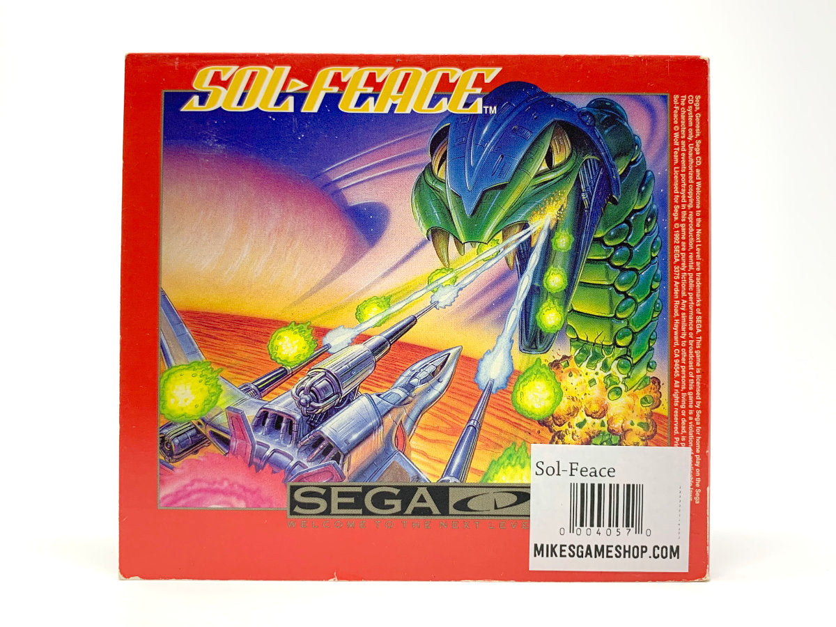 Sol-Feace • Sega CD