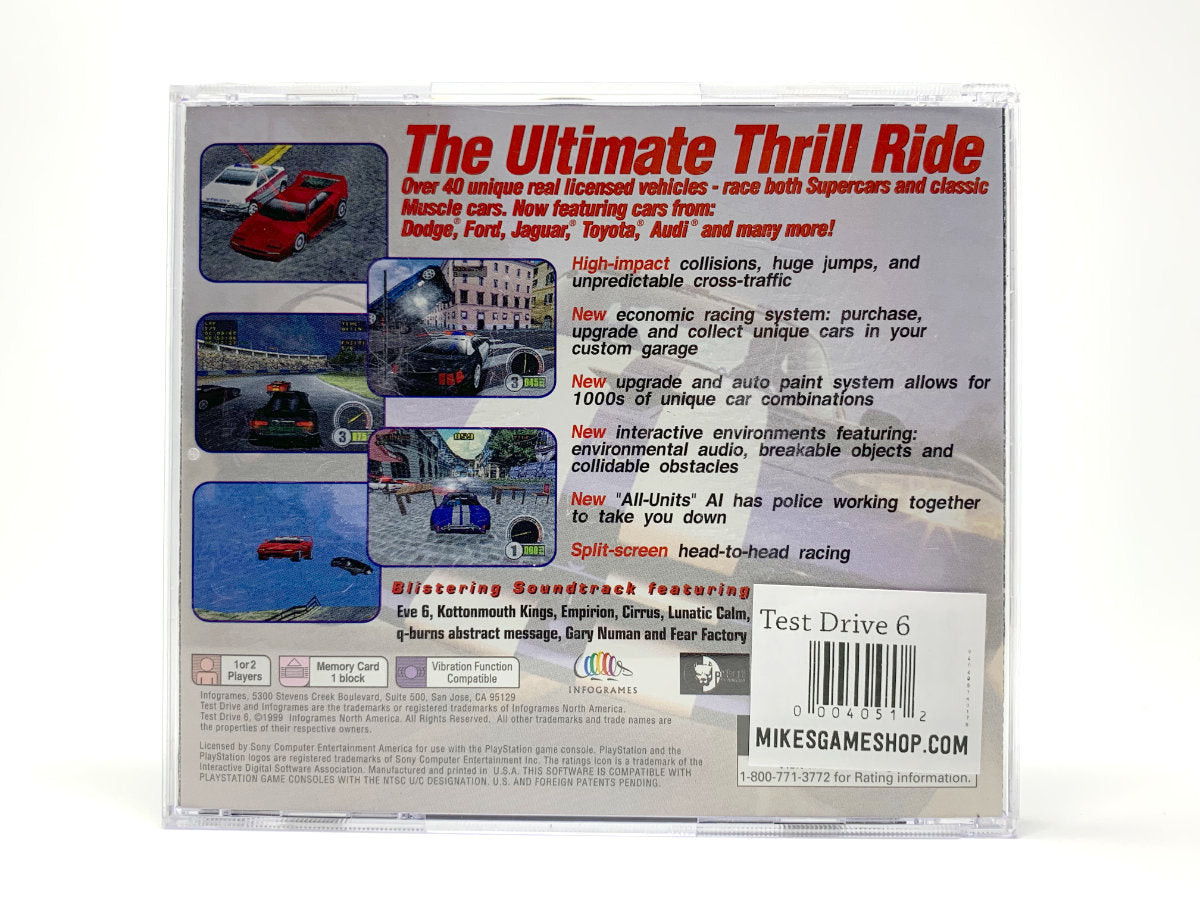 Test Drive 6 • Playstation 1