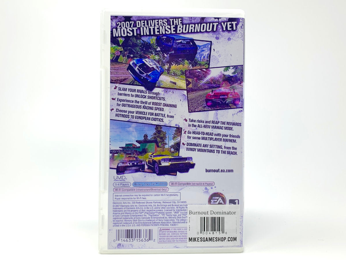 Burnout Dominator • PSP (See Notes)