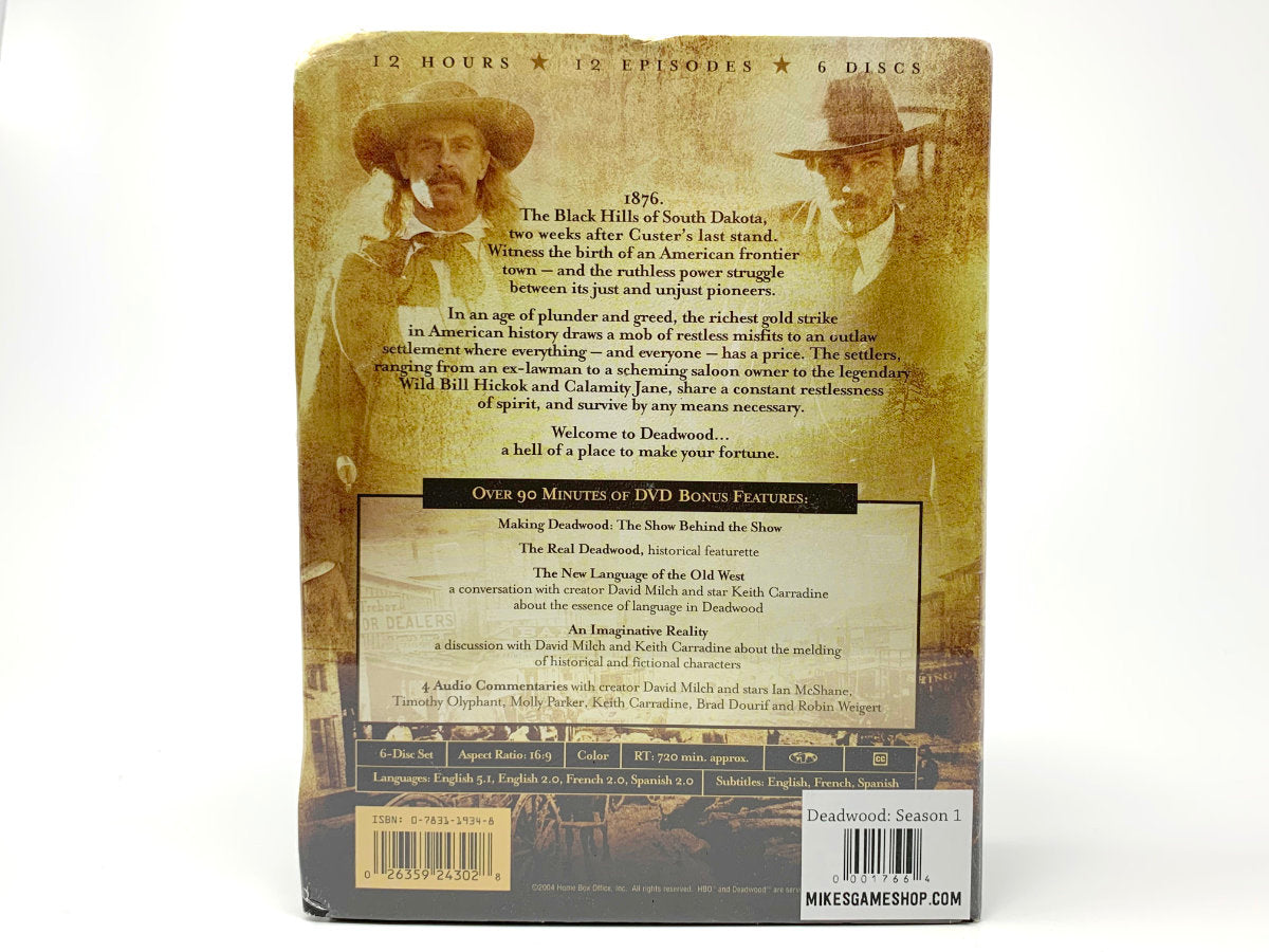 *BRAND NEW* Deadwood: Season 1 *Box Set, * • DVD