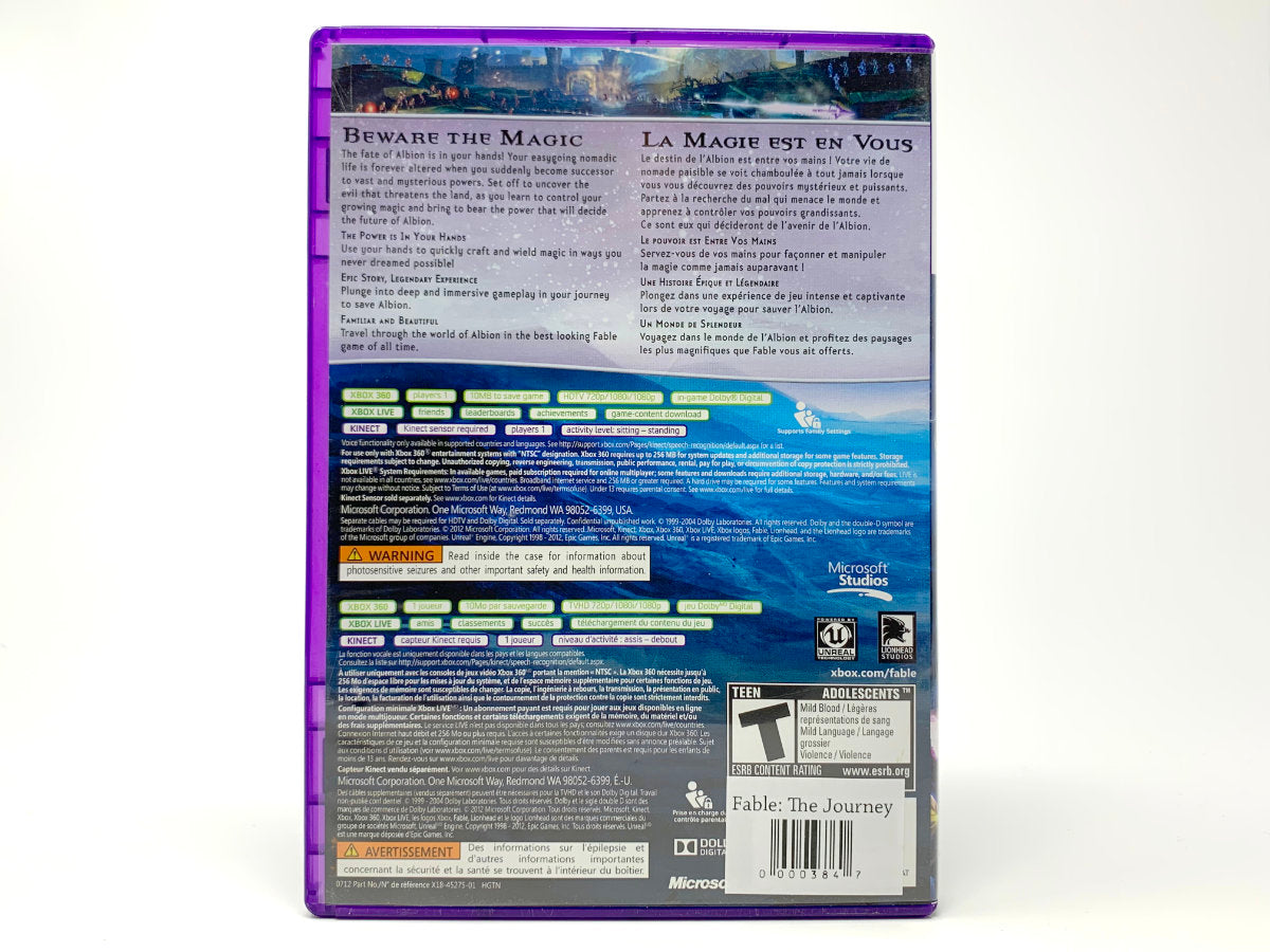 Fable: The Journey • Xbox 360