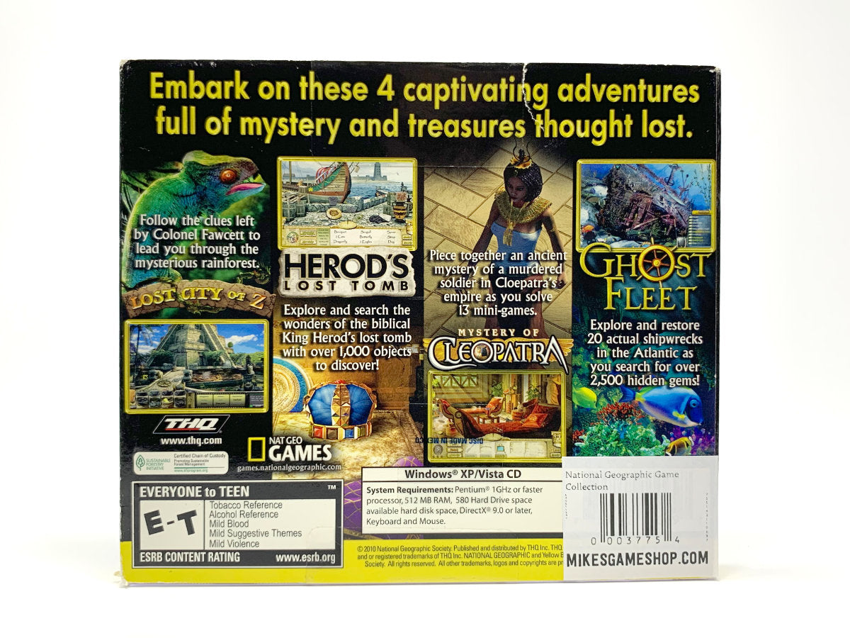 National Geographic Game Collection • PC (Windows)