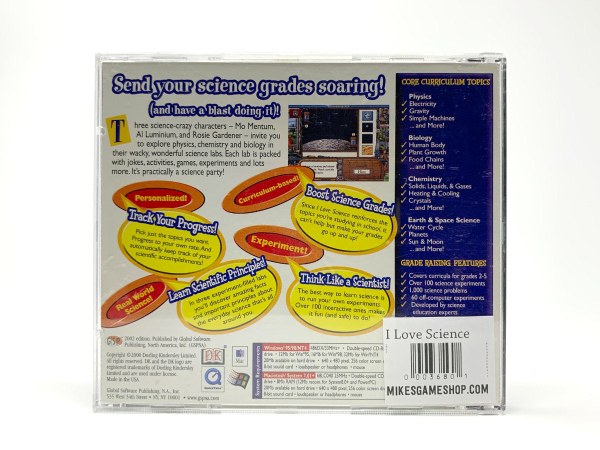 I Love Science • PC (Windows)