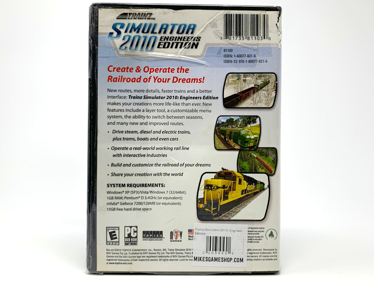 Trainz Simulator 2010: Engineers Edition – (Big Box) • PC (Windows)