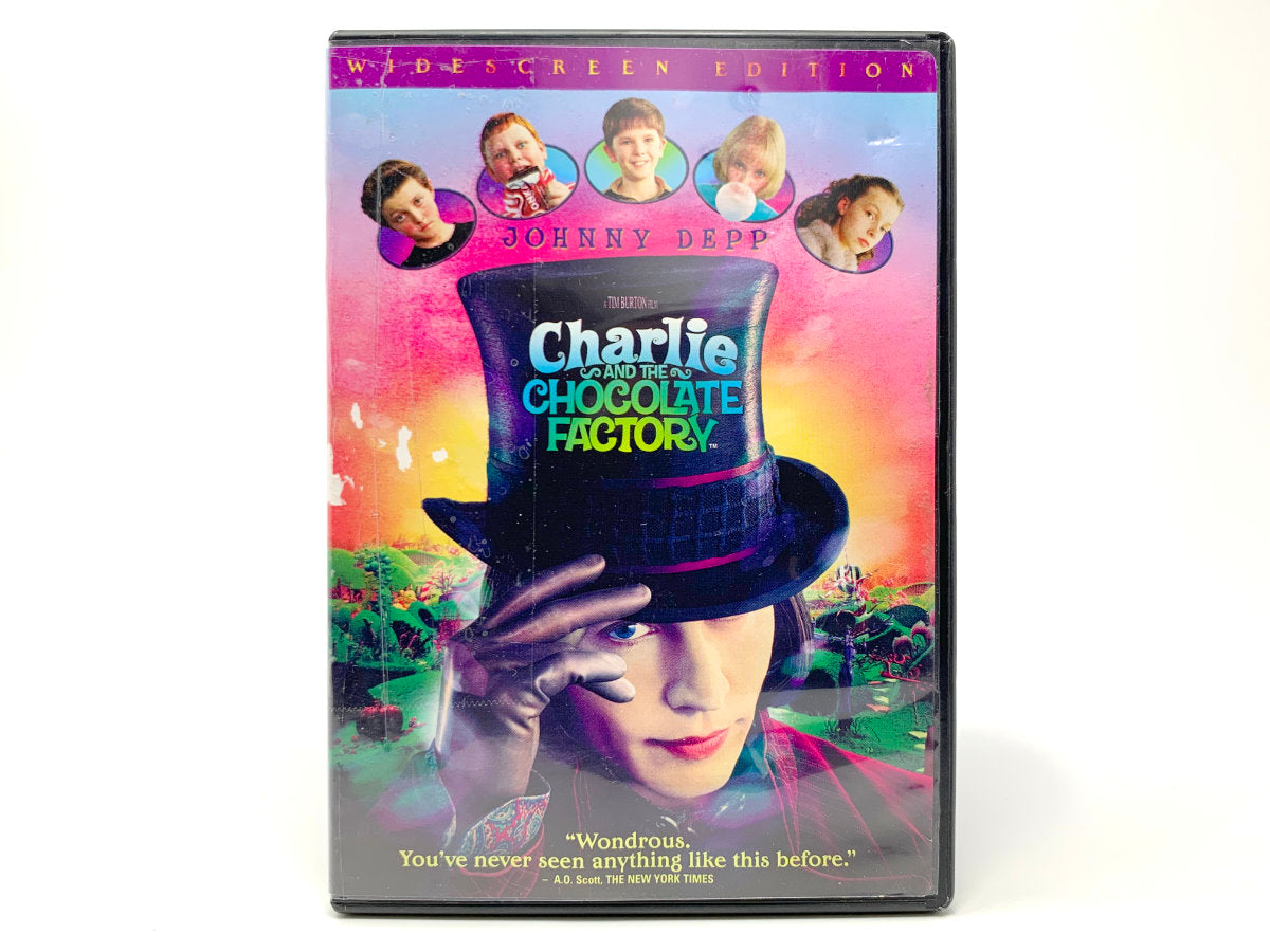 Charlie and the Chocolate Factory – Widescreen • DVD