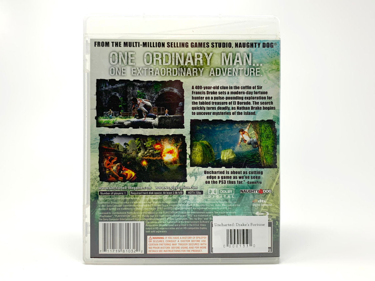 Uncharted: Drake's Fortune • Playstation 3