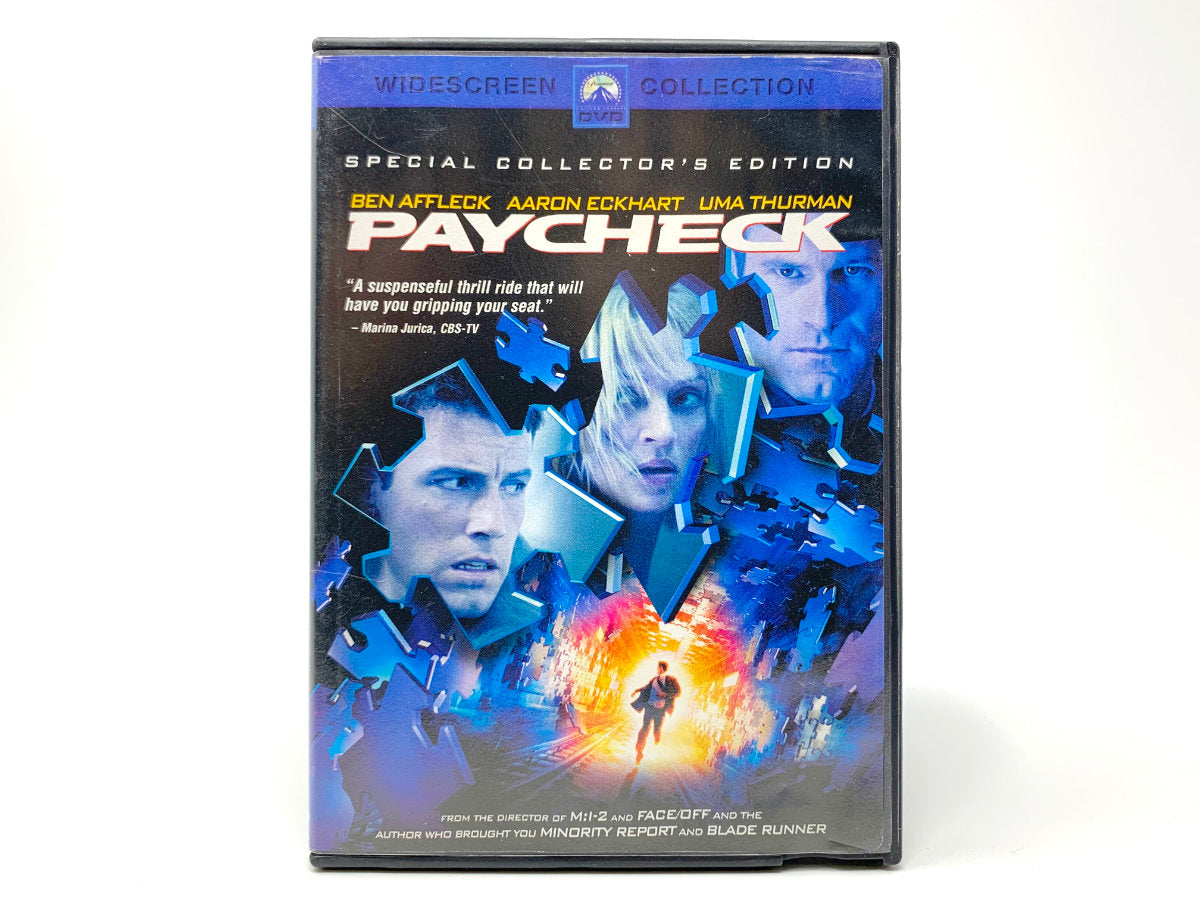 Paycheck – Widescreen Special Collector's Edition • DVD