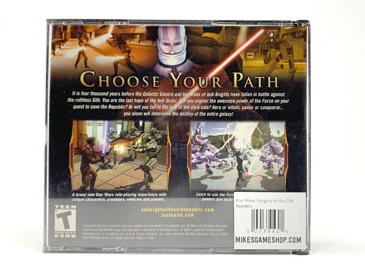 Star Wars: Knights of the Old Republic *All 4 Discs* • PC (Windows)