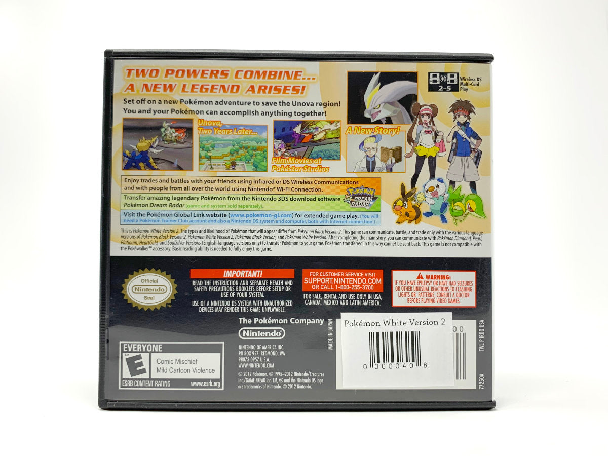 Pokémon White Version 2 • Nintendo DS