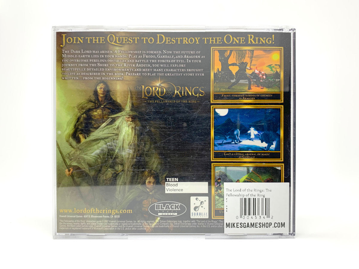 The Lord of the Rings: The Fellowship of the Ring • PC (Windows)