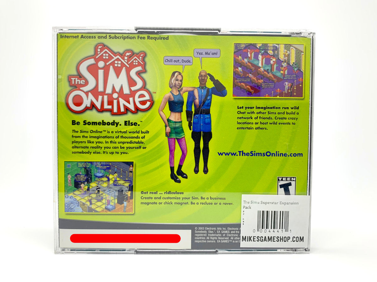The Sims: Superstar Expansion Pack • PC (Windows)