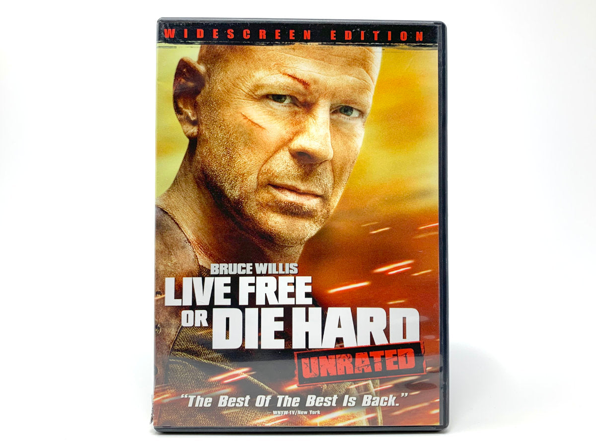 Live Free or Die Hard – Unrated Widescreen • DVD