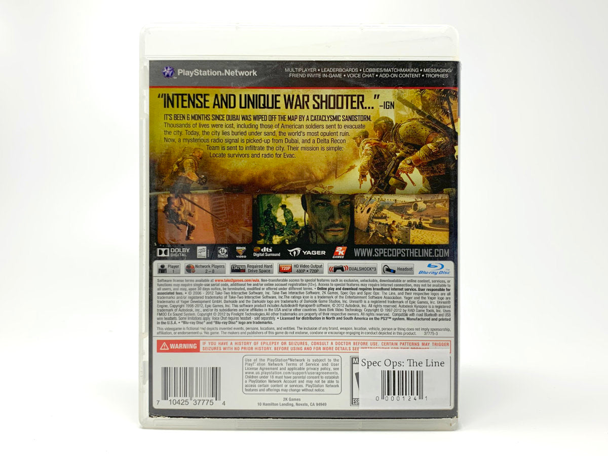 Spec Ops: The Line • Playstation 3