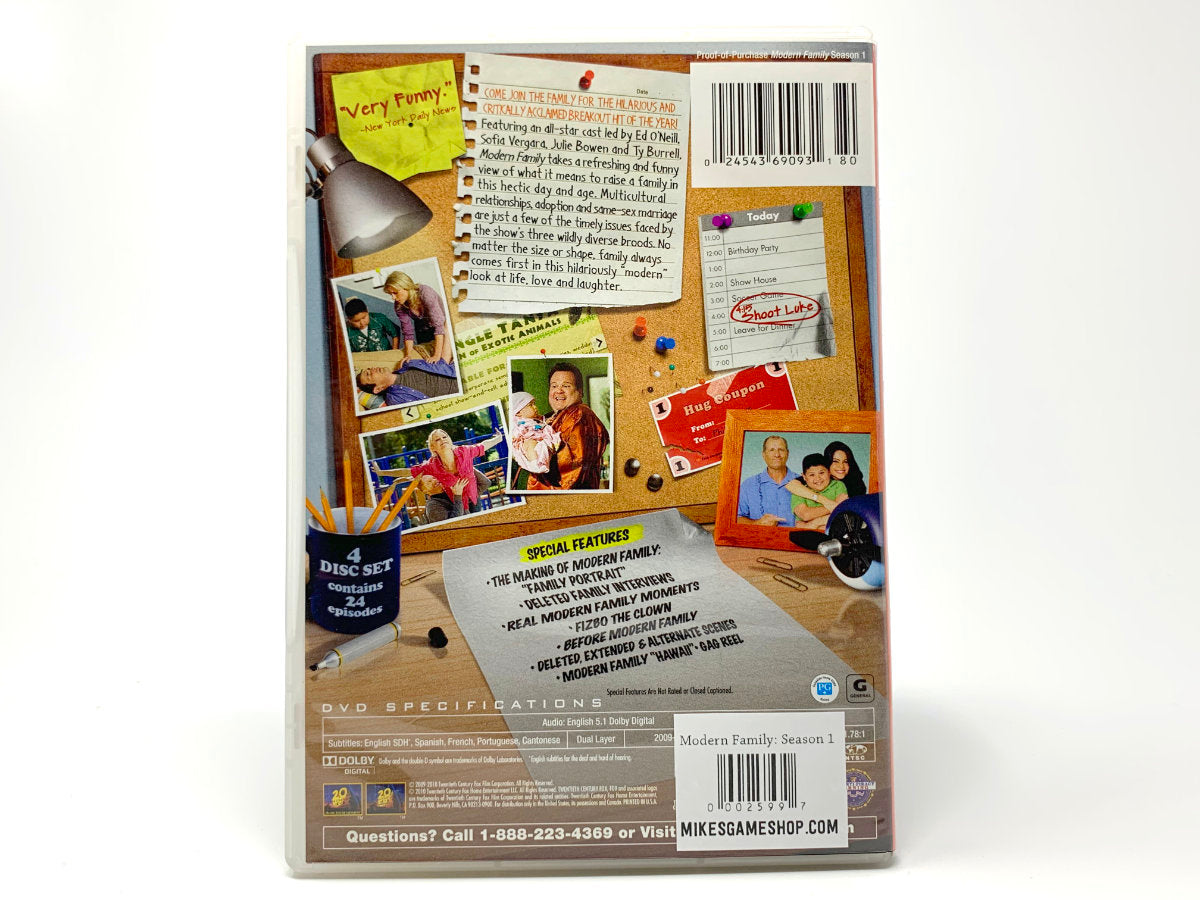 Modern Family: Season 1 • DVD