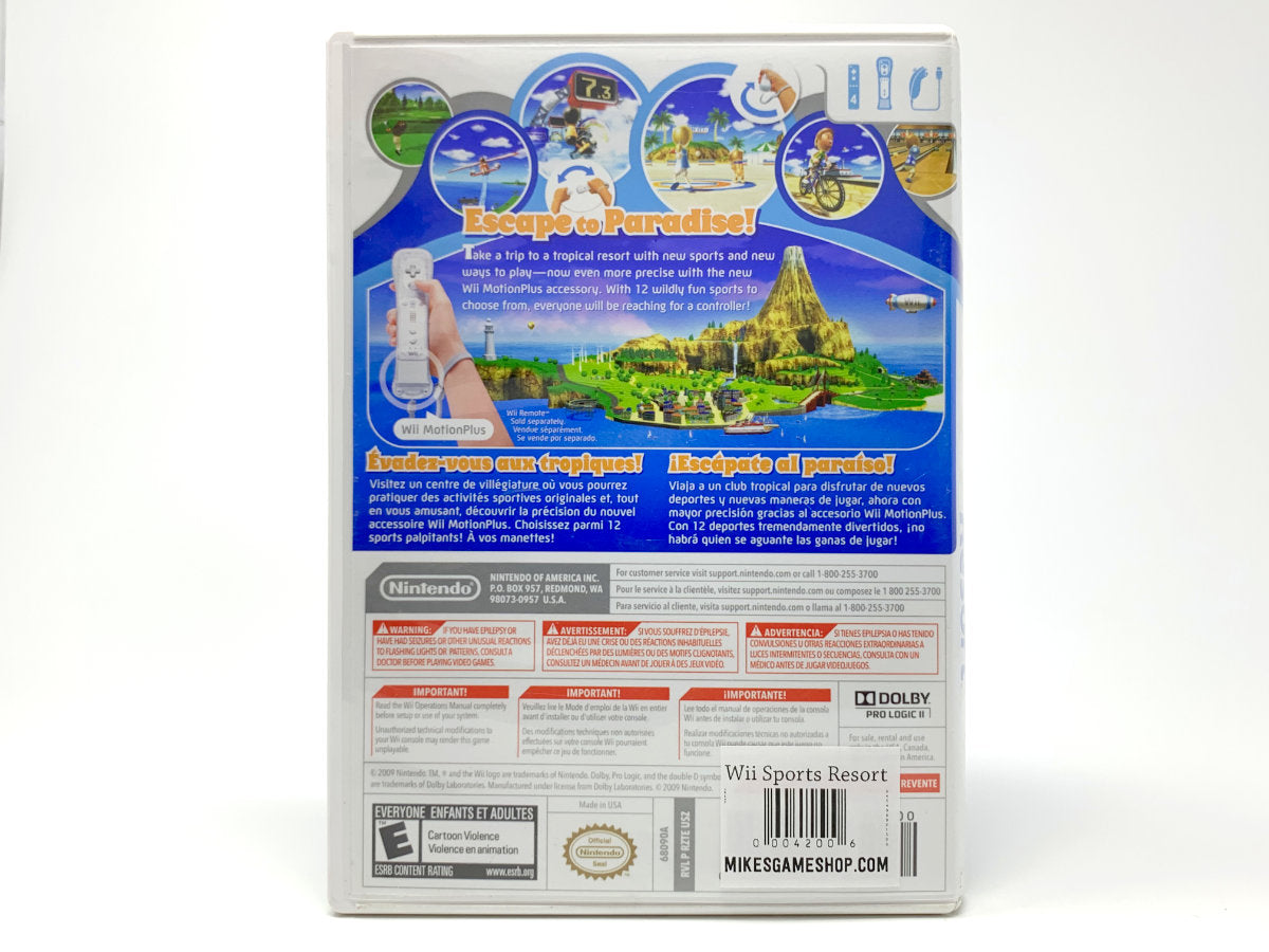Wii Sports Resort • Nintendo Wii