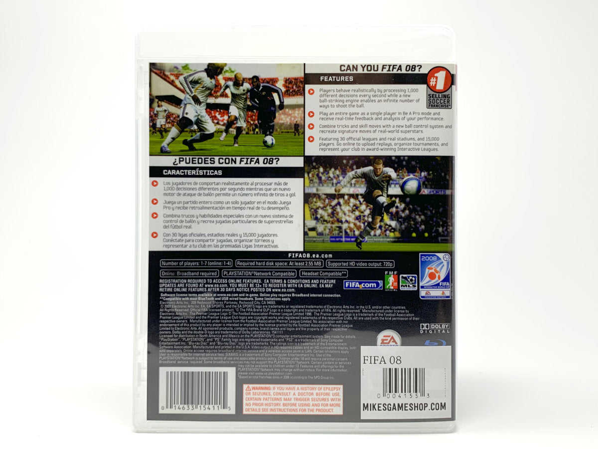 FIFA 08 • Playstation 3