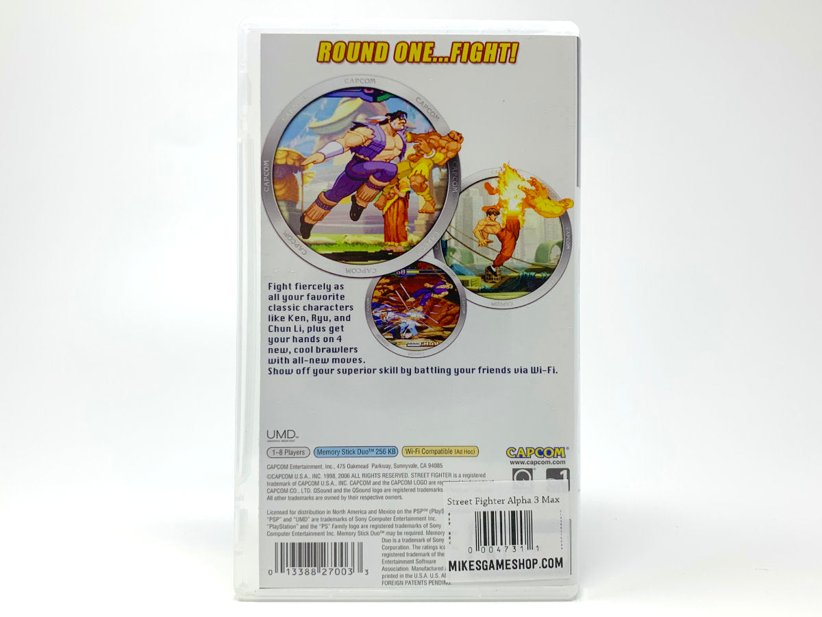 Street Fighter Alpha 3 MAX • PSP