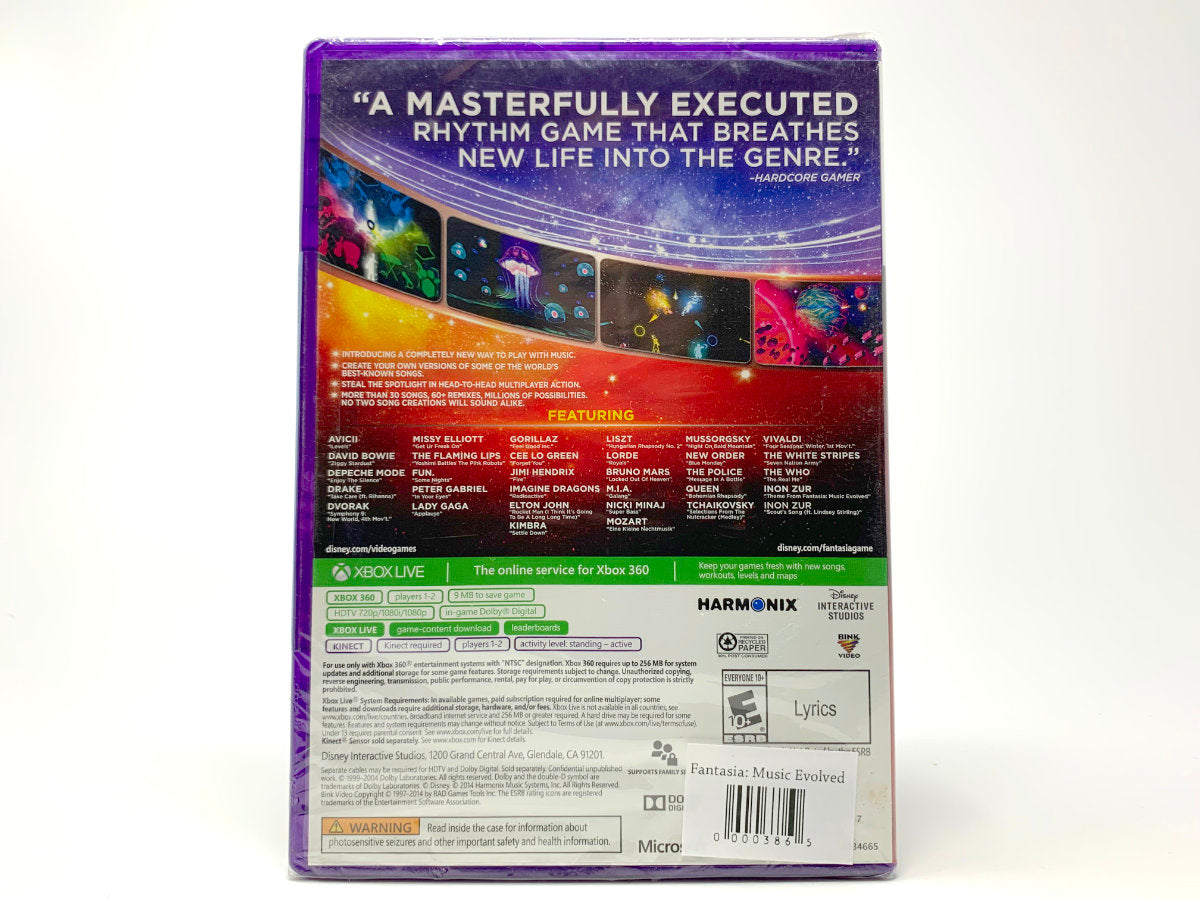*BRAND NEW* Fantasia: Music Evolved • Xbox 360